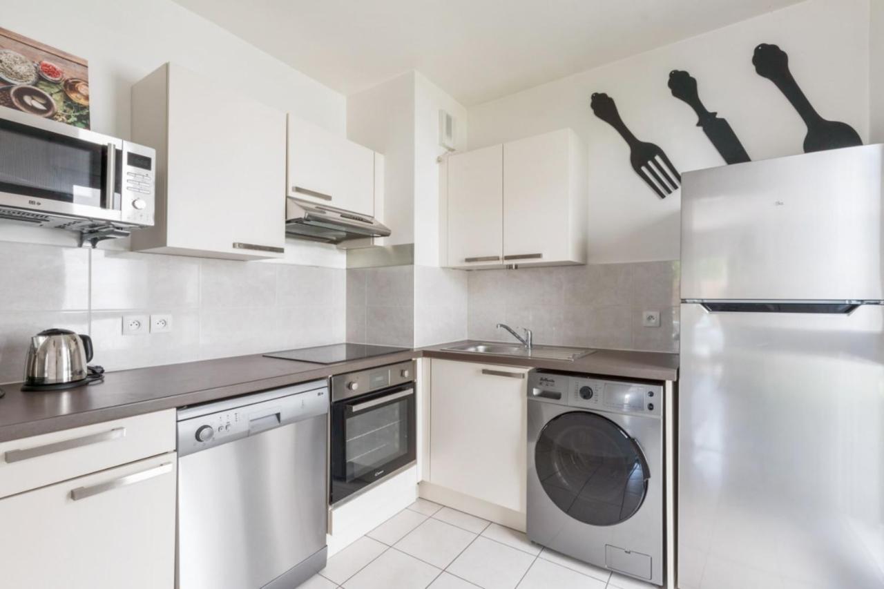 Appartement Des Reves Bleus - Welkeys Montevrain Bagian luar foto