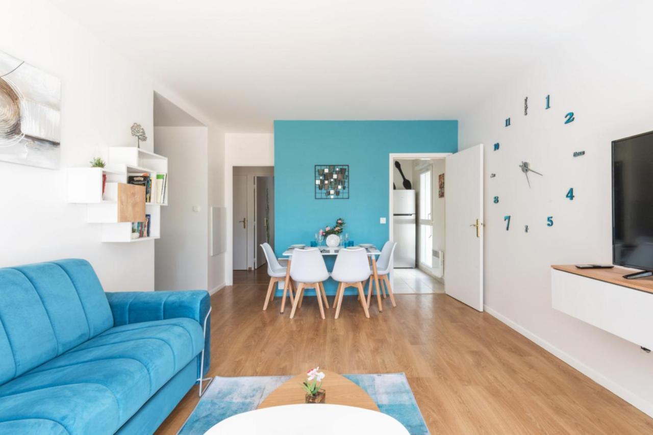 Appartement Des Reves Bleus - Welkeys Montevrain Bagian luar foto